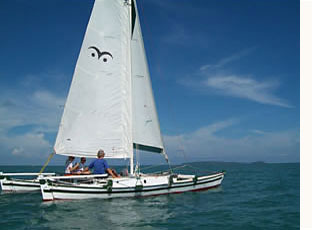 sailing charter on Hitia 24