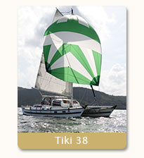 sailing catamaran Tiki 38
