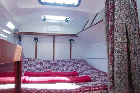 double cabin yacht charter Tiki 38 catamran