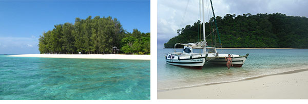 bareboat charter Phuket to Koh Mai Pai